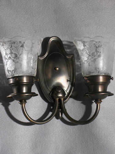 Medallion Double Arm Sconce